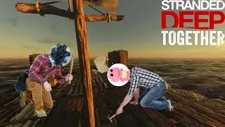 We're Heading Home!! (And We Got Potatoes!) - Stranded Deep: Together! - Part 13