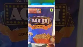 make popcorn🍿 in 3mins #shorts #cooking #recipe #popcorn #act2 #act2popcorn