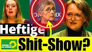 GR&Uuml;NER PARTEITAG - DR&Ouml;GE, HASSELMANN & BRANTNER ESKALIEREN (LIVE REACTION)