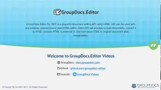 How to set license | GroupDocs.Editor Tutorial