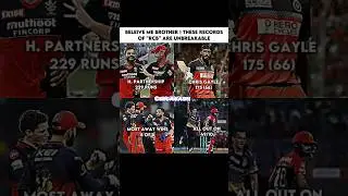 Unbreakable Records Of RCB In IPL History 🥶#ytshorts#ipl #rcb#viratkohli #iplhighlights#viralvideo