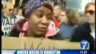 06 10 11NOTI7 1PM MARCHA EN EE UU  POR DESIGUALDAD ECON&Oacute;MICA