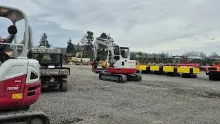 Lot #  1049   Takeuchi TB257FR Hydraulic Excavator