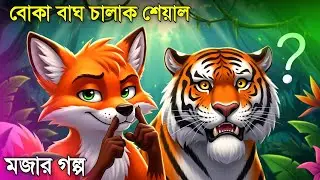 বাঘ আর ভাল্লুকের গল্প। Bangla cartoon। Bengali Moral Stories Cartoon | Bangla Golpo