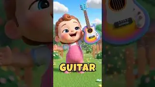 Musical Instruments Song | Cartoon for Kids | Nursery Rhymes & Kids Songs #shorts #babysongs