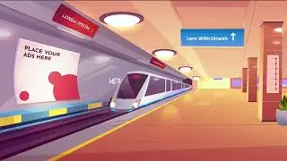 How to create Train | Subway Animation in After Effects tutorial | Motion Graphics