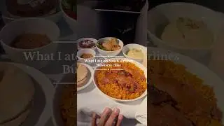 What I ate on Saudi airlines business class Jed to Mum #jeddah #saudiarabia #saudi #airlines #vlog