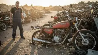 ASMR Bike Restoration | 1985 Honda CG125 From Scrap to Showroom
