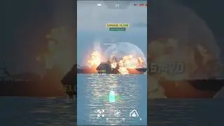 🚢 USS Fort Worth DESTROYED! ⚓️ #warshipbattle #modernwarships #streettorque #victoryisyours #music