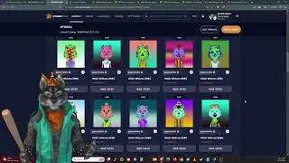 WAX Wolves December Giveaway Party Twitch Replay