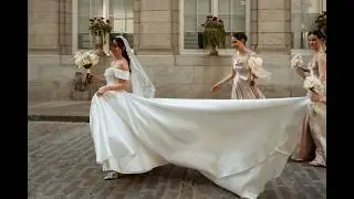 Traditional Old Montreal Church Wedding | Bridal Party Magic in the Streets!