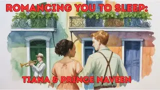 A Family Friendly Romantic Sleep Story About Tiana and Prince Naveen  | A Boring Sleep Story