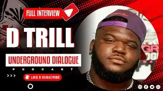 DTrill the Hard Head on Hand Drawing Pictures of Legendary Artists, Growing his Name & New Music