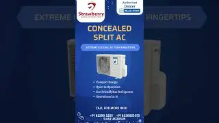 AC Dealers in Tirunelveli - Strawberry Engineering - Authorized Dealer Blue Star -Concealed Split AC