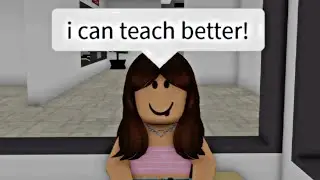 When you're smarter than your teacher (meme) ROBLOX