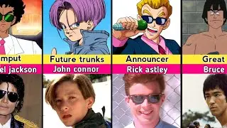 Dragon ball characters based on real life || #dragonball