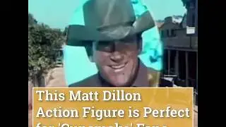 This Matt Dillon Action Figure is Perfect for 'Gunsmoke' Fans