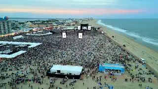 Country Calling Festival in Ocean City - Drone Flyover