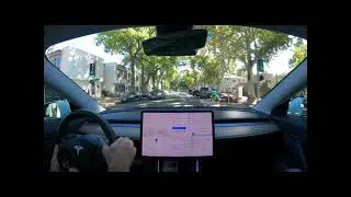 TESLA FSDBETA 10 Версия 2021.24.15 Полный привод