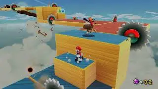 Super Mario Galaxy 2 - Puzzle Plank Galaxy: The Puzzling Picture Block (Comet Medal)