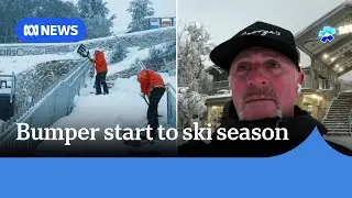 'Fantastic' start to Victorian ski season as alpine resorts blanketed in snow | ABC NEWS