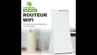 Routeur WiFi Mesh Gryphon Tower : Connectivit&eacute; et S&eacute;curit&eacute; Sup&eacute;rieures pour Votre Maison
