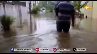 Heavy Rain in Warangal | Warangal Rain News | Heavy flood water on the Road | 4tv News