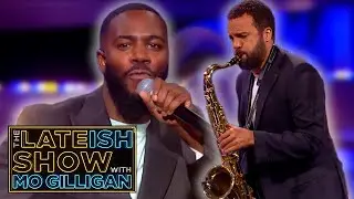 O-T Fagbenle Surprises Mo With A Saxophone Solo In Nursery Grimes | The Lateish Show