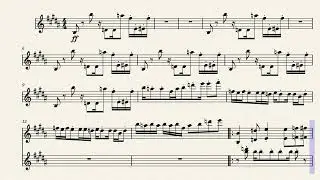 Sax-A-Boom - Sheet Music Tutorial (Revised)