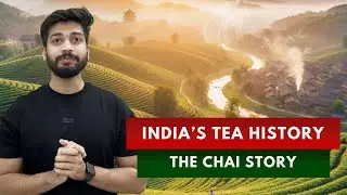 Indian Tea History & It's origin🍵| Hindi | Amrutea | premiumtea #tea #teaorigin