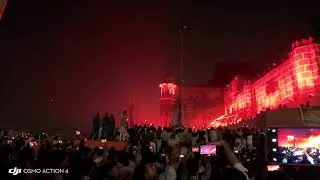 Assi Ghat laser show/DJI action 4 night vision/Vivek maurya 