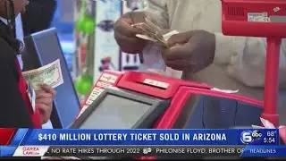 Winning $410M Mega Millions ticket sold in Phoenix suburb