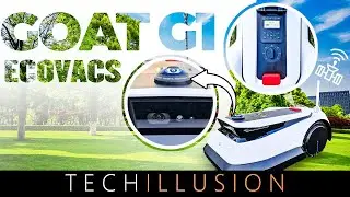 🔥INNOVATION! Neuer Mähroboter OHNE Kabel - GOAT G1 im Test!😱 - Ecovacs Goat G1 Wireless UWB