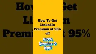 How to Get #linkedinpremium at discount? 🤩✅ #linkedin #LinkedInDiscount #viralshorts #viral #trend