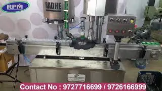 Automatic Urine Container Capping Machine || High Speed Capping Machine