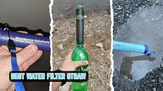 5 лучших фильтрующих трубочек для воды 2026 года! Проверено в условиях эксплуатации.