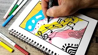 Music copy decoration / Music Book Decoration / Music Notebook Decoration / Front Page Design