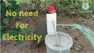 I built a water pump that doesn't use motors or electricity 