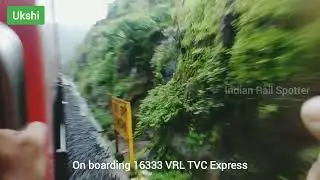 16333 VRL TVC Express Skipping Ukshi | Konkan Railway