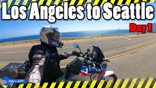 Los Angeles to Seattle Day 1 Honda Africa Twin 1100