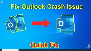 Fixing Outlook Crash issue