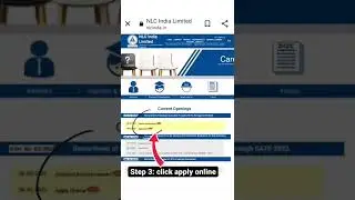 NLC Jobs 2022 | Recruitment & Applying details | Notification glimpse | #shorts