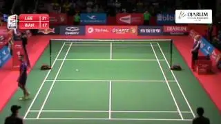 Lee Chong Wei (MALAYSIA) VS Wang Zhengming (CHINA)