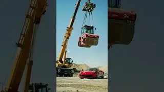 FERRARI vs STEAMROLLER! ⚠️ The Test is About to Begin...
