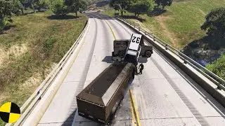 GTA V CRAZY RIOT TRUCK CRASHES COMPILATION DESTRUCTION GTA 5 CAR CRASHES VOL.2 |  Crashbunker