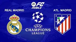 FC MOBILE 26 - CHAMPIONS LEAGUE 25/26 - REAL MADRID vs. ATL&Eacute;TICO DE MADRID - ST | GAMEPLAY [60 FPS]