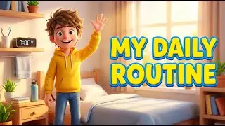 My daily routine in english || Daily use english || Easy english practice 