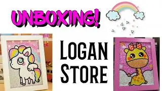 Simply TOO CUTE! Special Shaped Diamond Painting UNBOXING Logan Store AliExpress