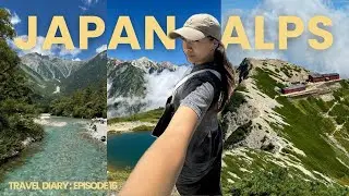 solo girl in the japanese alps 🌸 kamikochi & hakuba hiking 🇯🇵 travel diaries ep16