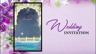 Save The Date Wedding Invitation | Indian Wedding Invitation Video | Digital Marriage 2025 PRA 146